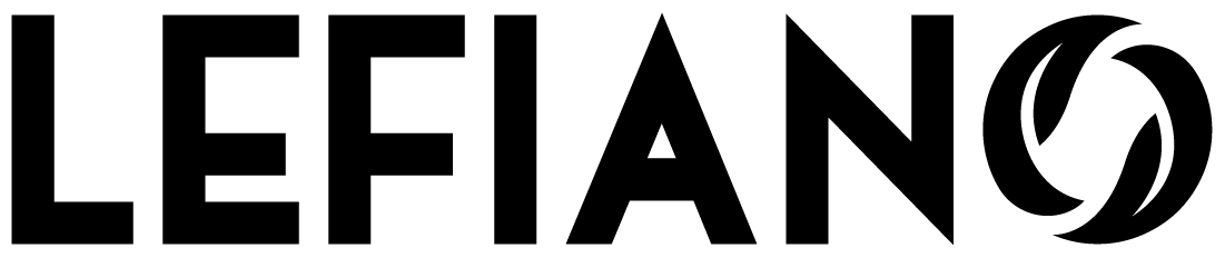LEFIANO LOGO IN BLACK COLOR